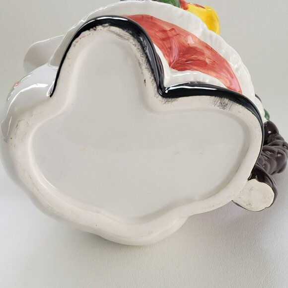 Vintage Ceramic Santa Clause Pitcher Jug, Festive Christmas Holiday Table Decor - Picture 7 of 10